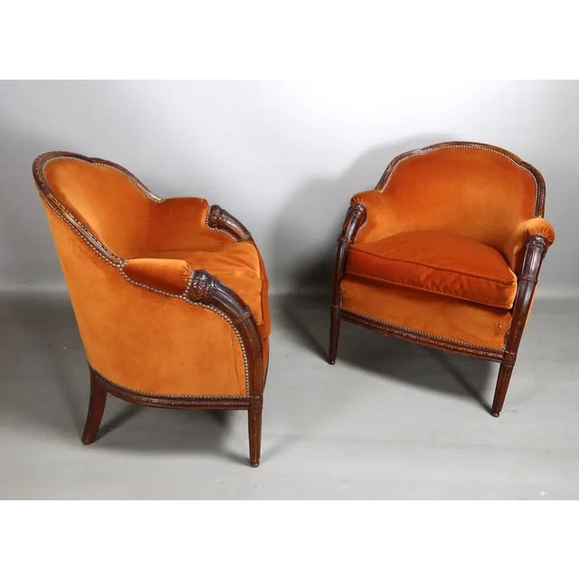 Set of Armchairs by Paul Follot, 1920s For Sale - Image 12 of 13