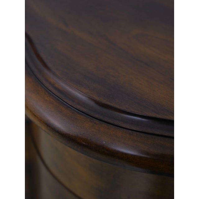 Touchstone Country French Louis XV Walnut Finish Chest For Sale - Image 13 of 18