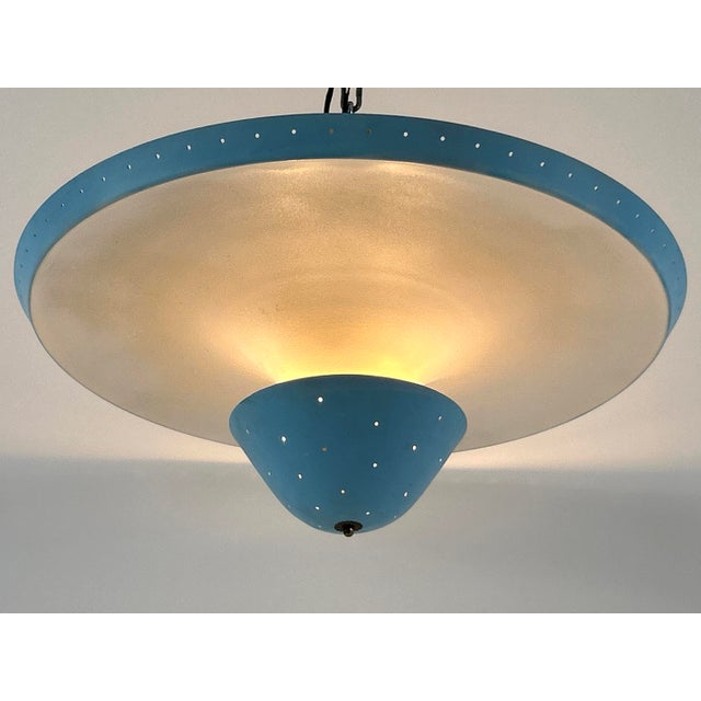 Large Mid-Century Ceiling Lamp or Pendant Light, Germany, 1950s For Sale - Image 10 of 18