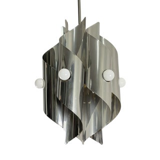 6-Light Chandelier in the style of Reggiani, 1970s For Sale