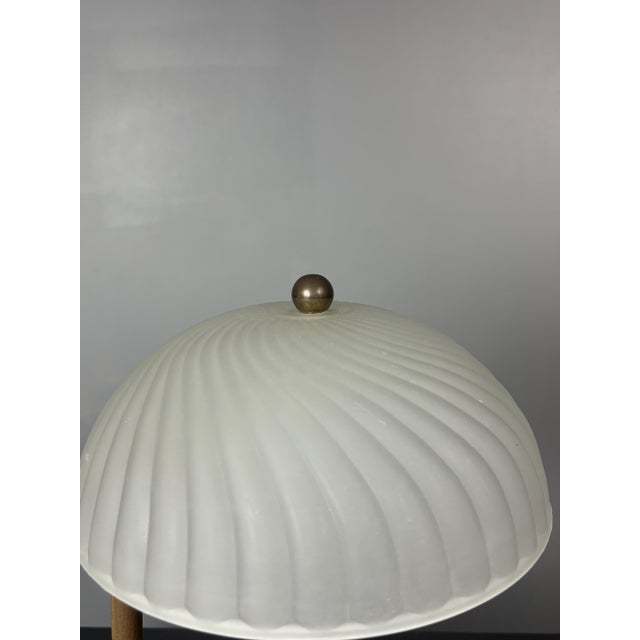 Art Deco Style Handcrafted Wrought Iron Desk Lamp, 1980s For Sale - Image 17 of 18