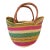 Large African Ghanian Bolga Basket 19" H by 18" W For Sale