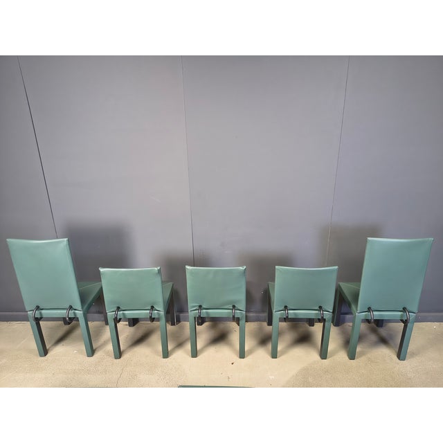 Postmodern Arcadia Dining Chairs by Paolo Piva for B&B Italia, 1980s, Set of 10 For Sale - Image 3 of 16