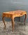 Late 20th Century Vintage Italian Olive Burl Wood Writing Desk For Sale - Image 5 of 12
