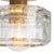 Bijoux Crystal Flush Mount, Natural Brass For Sale - Image 4 of 7