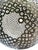 Gold-Tone Metal Spheres, 15” Decorative Pair for Hanging or Stacking For Sale - Image 4 of 11