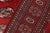 Red Shabby Chic Bokhara Red/Rust Hand Knotted Wool Rug For Sale - Image 8 of 9