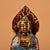 Mid 20th Century Mid 20th Century Set of 3 Cloisonne Enamel Buddha Figures – 7.1" Gilt Bronze Statues For Sale - Image 5 of 9