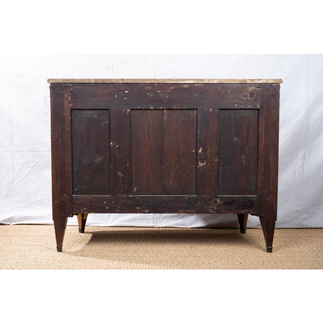 19th Century French Chest With Parquetry Inlay For Sale - Image 13 of 17