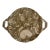 Mid 20th Century Natural Fossilized Stone Serving Display Tray For Sale