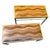 Reflecting the refined elegance of 1950s Italian Mid-Century Modern design, this pair of rectangular stools is a testament...