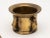 Metal Antique Vintage Brass Mortar and Pestle For Sale - Image 7 of 9