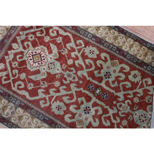 Antique Caucasian Rustic Shirvan Rug For Sale - Image 4 of 6