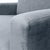 West Elm Gray Lounge Chair With Dark Wood Legs For Sale In San Francisco - Image 6 of 8