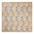 Mogul, One-of-a-Kind Hand-Knotted Area Rug - Brown, 4' 8" x 4' 9" For Sale