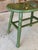 Vintage Boho Coastal Custom Stool With Botanical Parrot Decoupage For Sale - Image 9 of 12