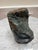 Gemstone Late 20th Century Signed "T M" Modernist Shona Serpentine Stone Face Sculpture For Sale - Image 7 of 8