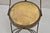 Antique Victorian Twisted Wire Wooden Seat Small Child's Ice Cream Parlor Chair For Sale In Philadelphia - Image 6 of 10