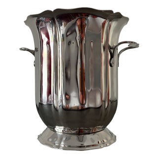 Vintage Champagne Cooler by Guy Degrenne, France, 1970s For Sale