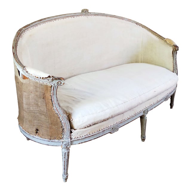 Antique Basket Sofa, 1790 For Sale