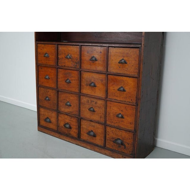 Antique Victorian Hardwood & Pine Apothecary Cabinet For Sale - Image 5 of 18