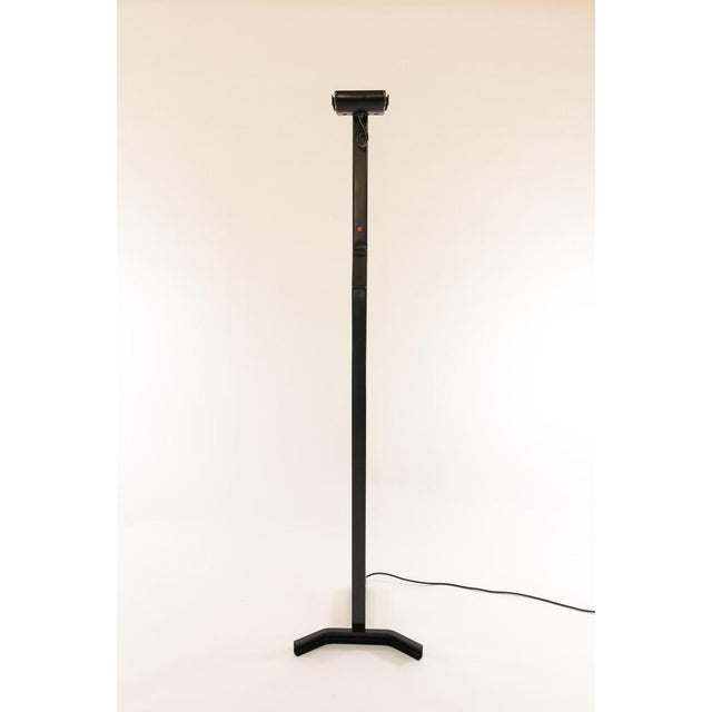 Black Sirio Floor Lamps by Kazuhide Takahama for Sirrah, 1970s, Set of 2 For Sale - Image 8 of 12