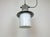Industrial Aluminium Light with Milk Glass Cover from Elektrosvit, 1970s For Sale - Image 10 of 16