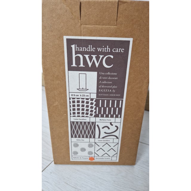 Miketta Candleholder in Blown Glass by Nathalie Du Pasquier and Nanae Umeda for Sottsass Associati, 1990s For Sale - Image 13 of 14