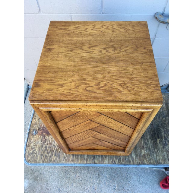 Vintage Lane Style Nightstand From Dixie For Sale - Image 9 of 13