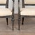 Wood Pair 19th Century Swedish Gustavian Black Painted Carved Armchairs For Sale - Image 7 of 16