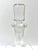 1950s Vintage Etched Sailing Ship Glass Decanter With Cobalt Nautical Bar Bowl For Sale - Image 5 of 9
