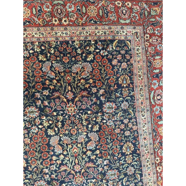Vintage Turkish Hereke Rug, 1980s For Sale - Image 16 of 18
