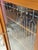 Brown Danish Modern Teak Corner Glass Curio Cabinet or Bar For Sale - Image 8 of 8