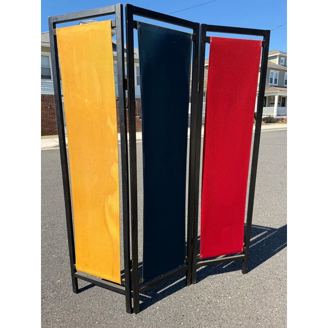 Wood Mid Century Room Divider For Sale - Image 7 of 7