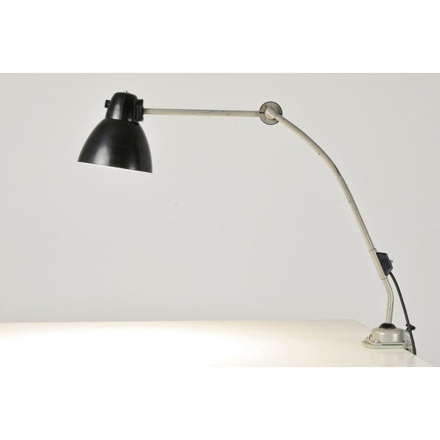 Large Ika LBL Clamp Light from Web Narva Dresden, Germany, 1960s For Sale - Image 14 of 14