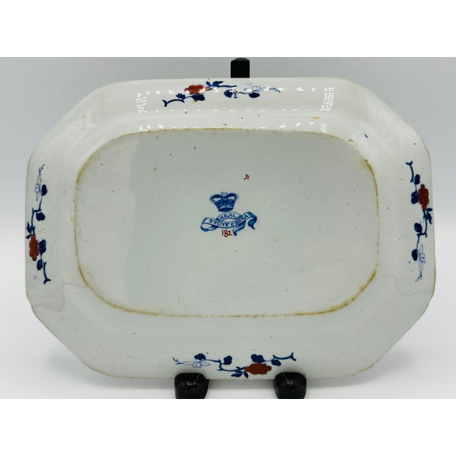 Imari Porcelain Antique English Ironstone Imari Platter | Hicks Meigh & Johnson | c.1820–1835 I Serious House Warming Gift or Birthdays I Japanese Porcelain For Sale - Image 4 of 6