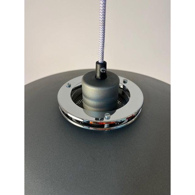 DE-LUX Grey Louvered Lamp from Design Light For Sale - Image 10 of 11