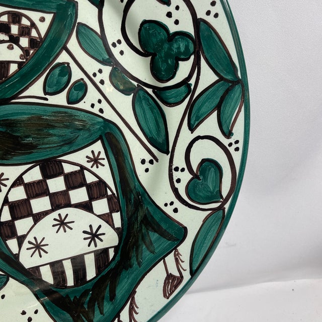 1970s 1970s Decor Wall Plate by C. Sevilla’s For Sale - Image 5 of 8