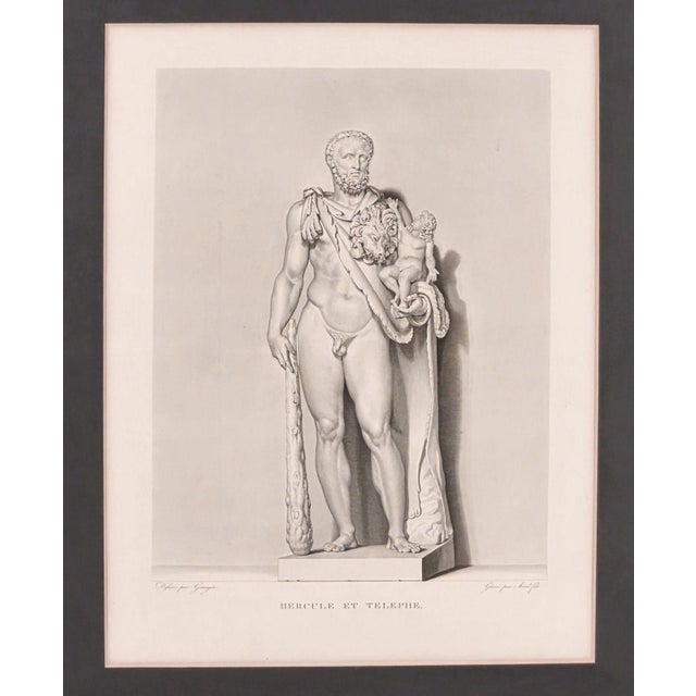"Hercule et Telephe", France circa 1810.