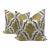 Eastern Accents Niche Geometric Decorative Pillows, Pair For Sale