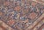 Blue Antique Afshar Rug 4'2'' x 5'9'' For Sale - Image 8 of 11