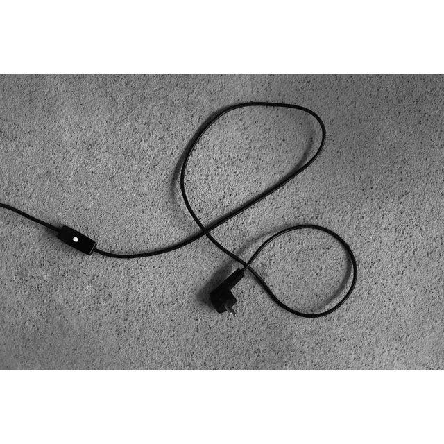 Table Lamp with Black Lampshade, Poland, 1960s For Sale - Image 9 of 11