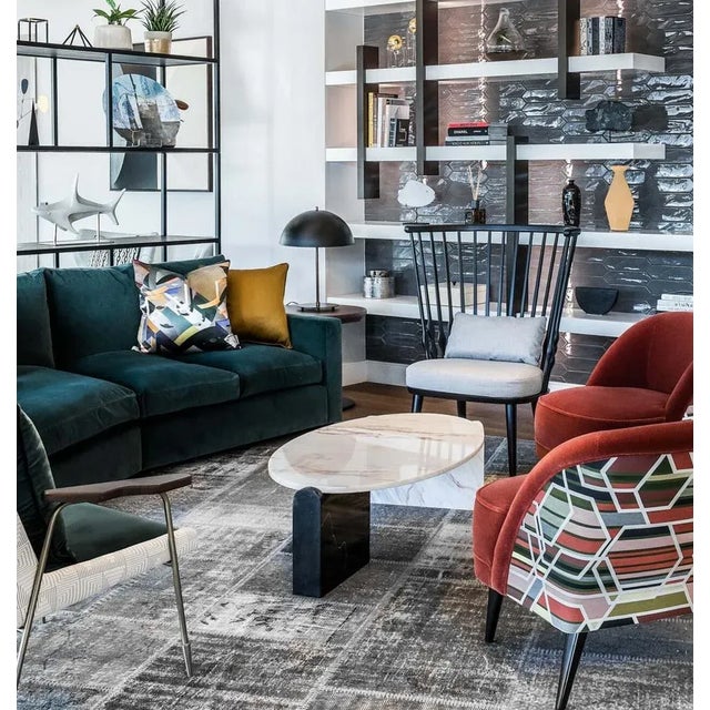 Black Jean Center Table by Mambo Unlimited Ideas For Sale - Image 8 of 9