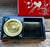 Mid 20th Century Vintage Japanese Red Lacquer Smoking Box With Mother-of-Pearl Birds and Brass Ash Receiver For Sale - Image 5 of 16