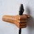 Wood American Folk Art Snake and Hand Cane, 20th Century For Sale - Image 7 of 10