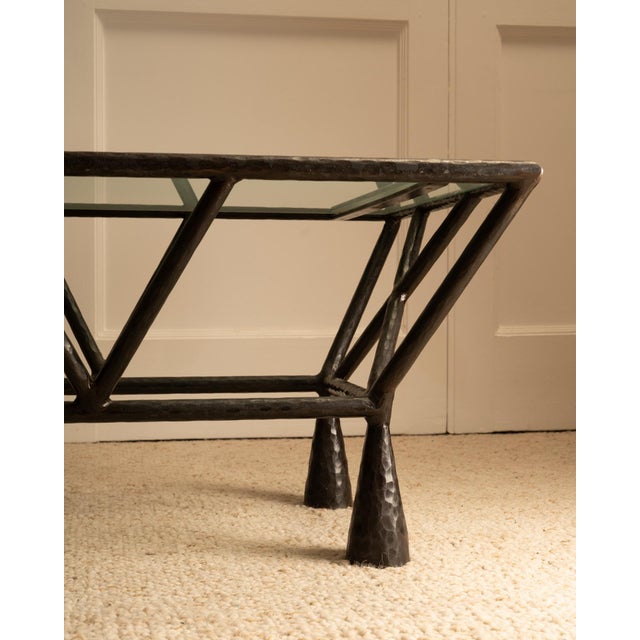 Zebra Coffee Table, 1990s For Sale - Image 4 of 9