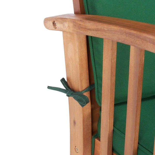 Rocklin 4 Piece Outdoor Set - Natural/Green For Sale - Image 9 of 11