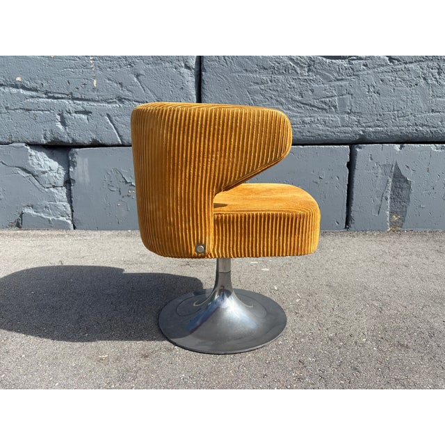 One Swivel Chair by Gianni Moscatelli for Formanova Milano, 1970s. For Sale - Image 10 of 13