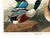 Black John James Audubon Shoveller Duck From Birds of America (1827), Vintage Art Print Reproduction, 40″ × 30″ For Sale - Image 8 of 9
