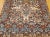 Vintage Persian Kerman Lavar Area Rug, Handwoven All-Over Floral Pattern, Ivory & Blue, 4’ X 7’ For Sale - Image 4 of 12